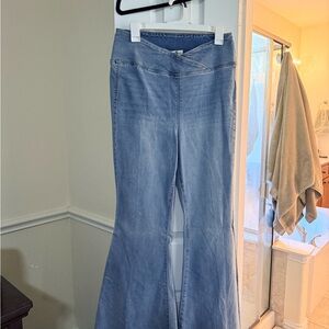 We The Free Light Blue Flare Jeans